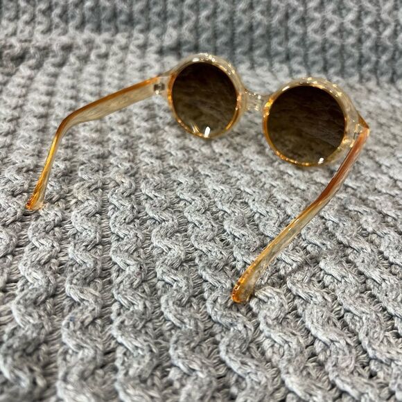Quay Australia Sunglasses 1521 Peach Cat Eye Sunnies - Picture 12 of 13